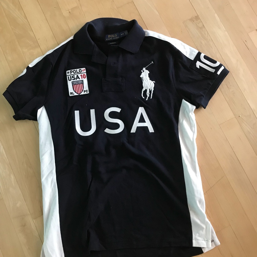 Ralph Lauren two Button Polo USA Size Medium